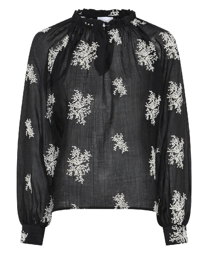 La Rouge Pretty Blouse - Black