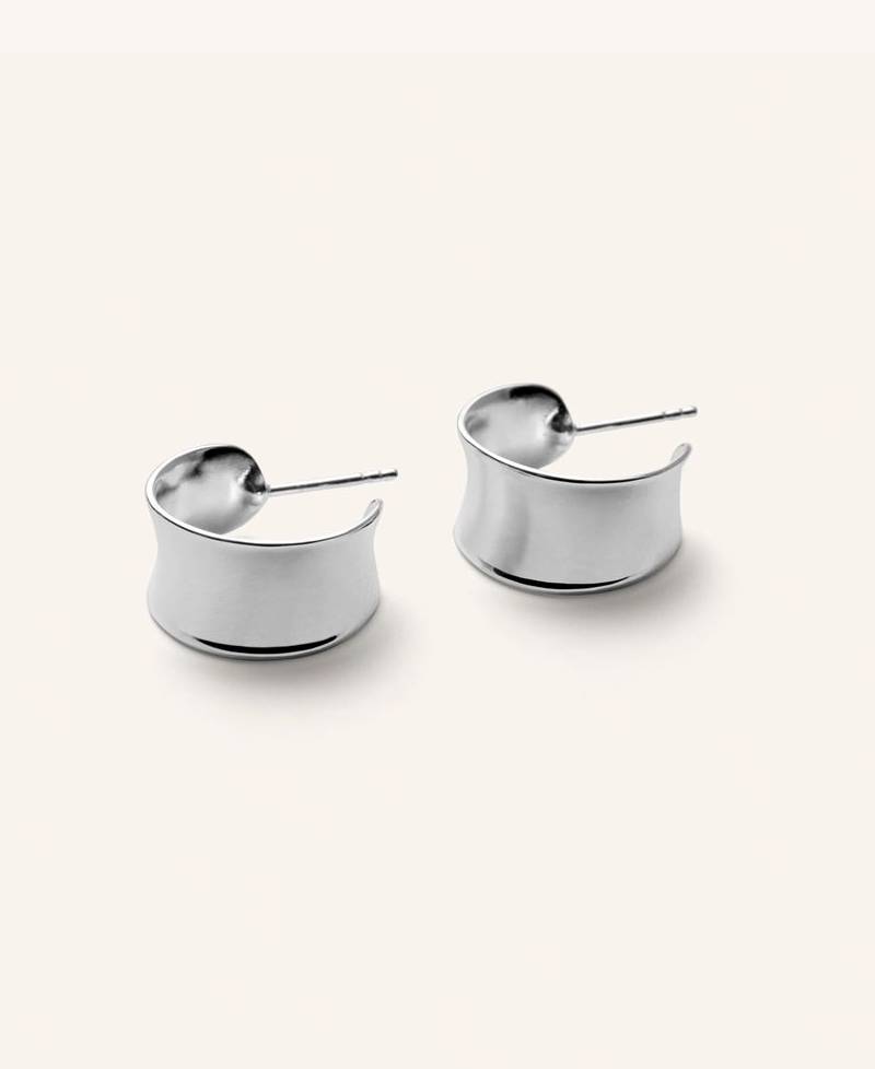 Pernille Corydon Reflection Hoops - e-751-s