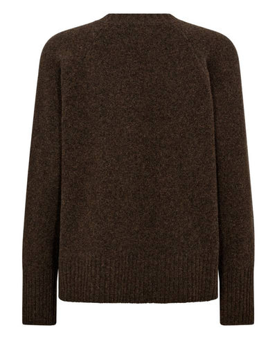 Co Couture RogerCC Cardigan - 83 Mocca