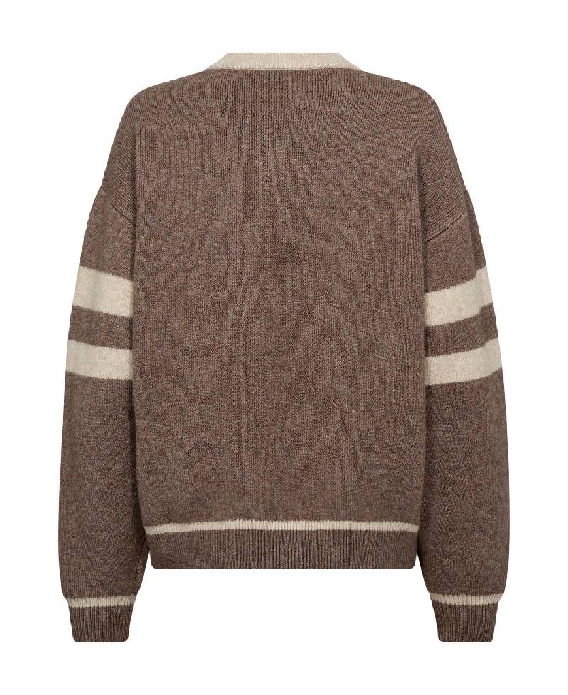 Co Couture RowCC Coco Logo Knit - 154 Walnut