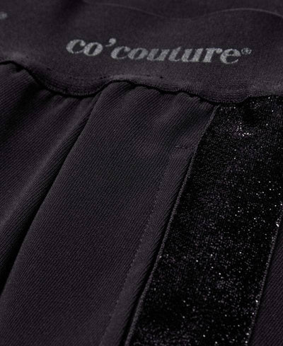 CoCouture Aminacc Logo Shimmer Pant - 96 Black