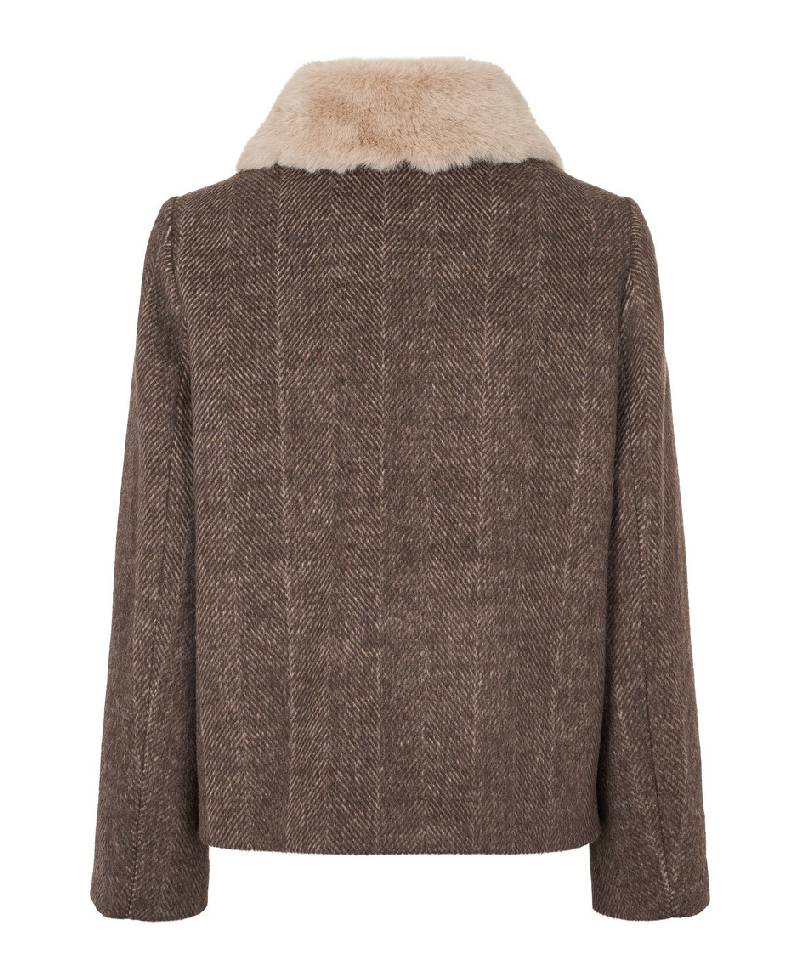 PBO Sion Jacket - 965 Offwhite/Brown