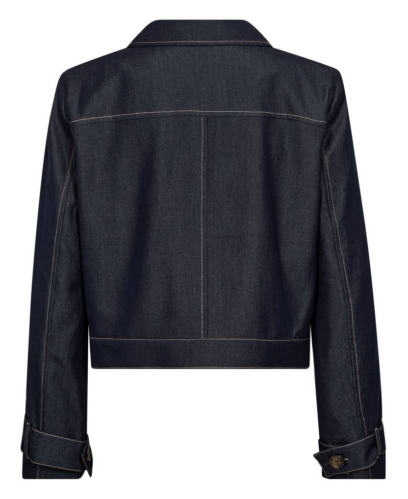 CoCouture TerryCC Denim Jacket - 555 Dark Denim