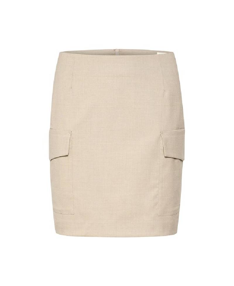 InWear WaiIW Skirt - Mocha Grey Melange
