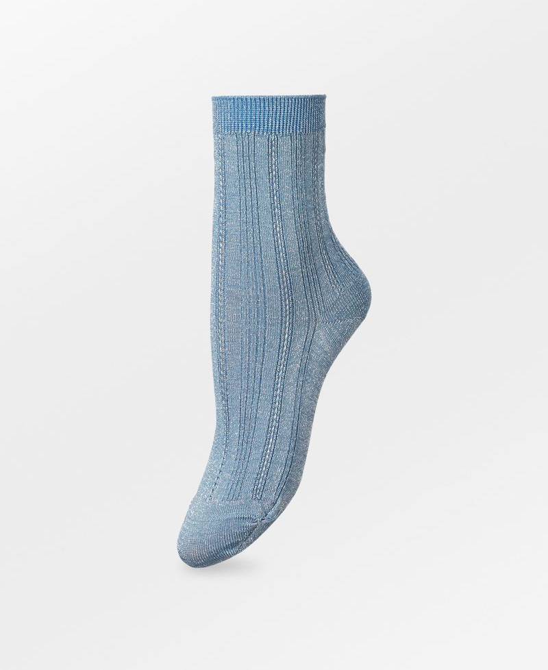 Beck Søndergaard Glitter Drake Sock - Forget Me Not