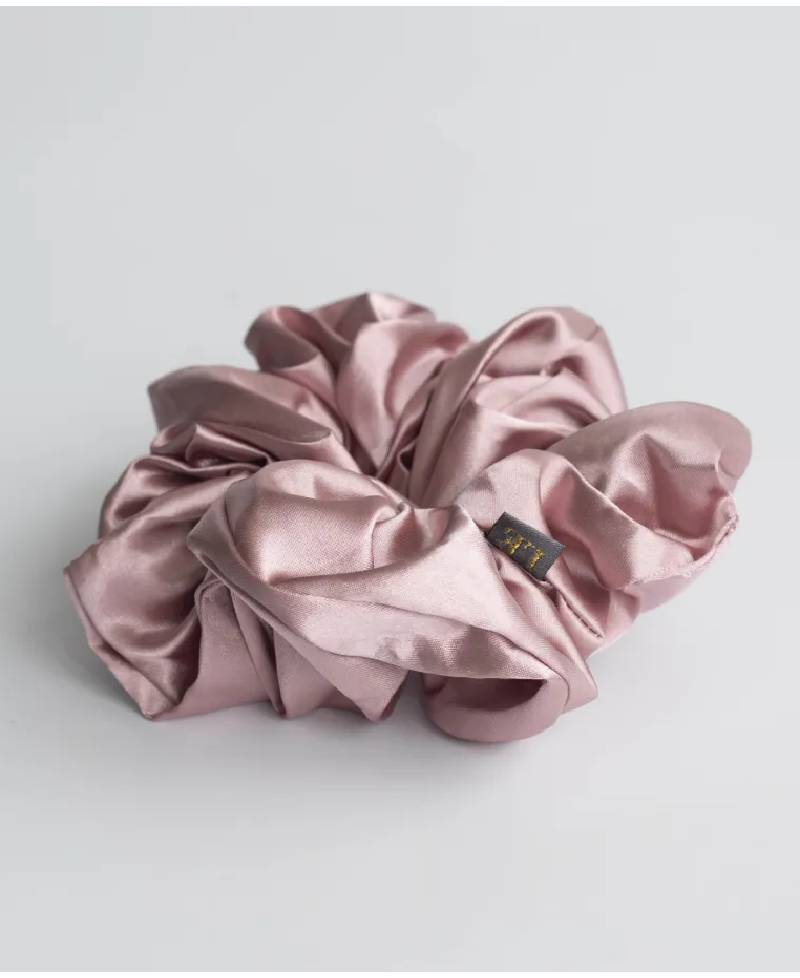 Le Mosch Silk MEGA Scrunchie i Pudder