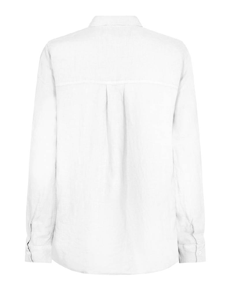 Mos Mosh Karli Linen Shirt - 101 White