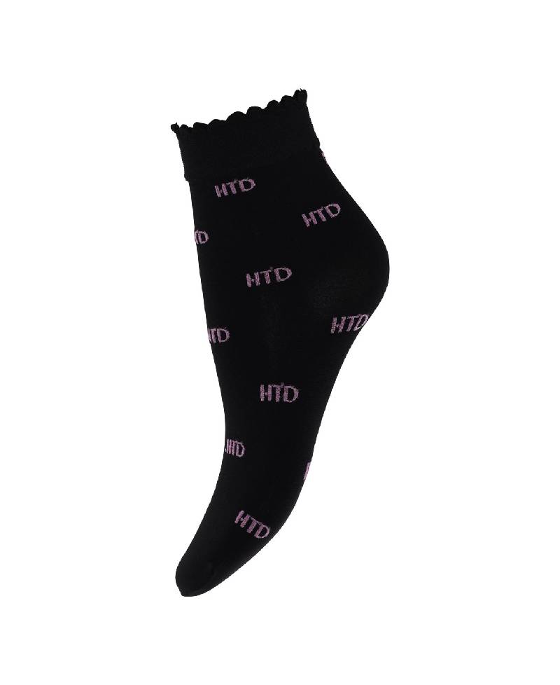 Hype The Detail Socks HTD-Logo 50Den 21063-75-6213- Rose
