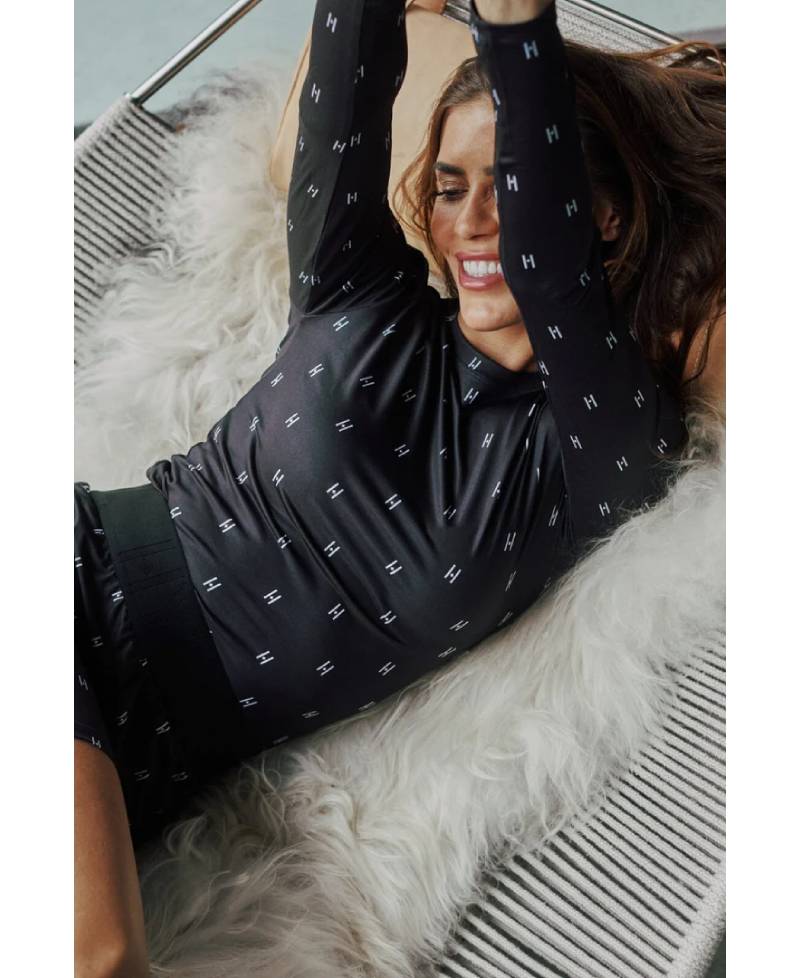 Hype The Detail printed blouse 3-200-14-27 Black