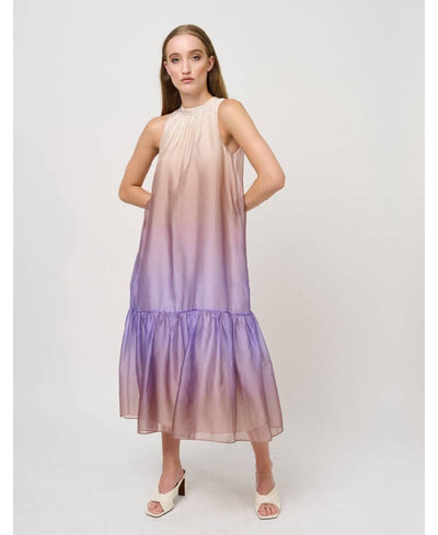 Bruuns Bazaar Flaming Inari Dress - Ombre Print